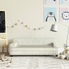 vidaXL Kids Sofa Cream Velvet, solid pine wood, foam Mini Durable