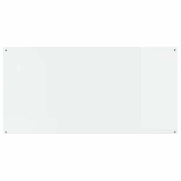 vidaXL Kitchen Backsplash Transparent 47.24 x 23.62 x 0.24 in