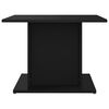 vidaXL Coffee Table Black Engineered wood Medium Coffee Table