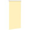vidaXL Roller Blind Yellow 100% Polyester 29.5 x 51.2 in