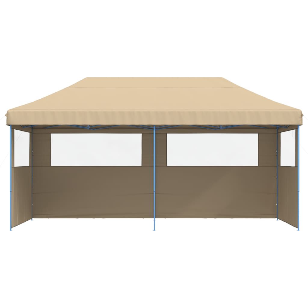 vidaXL Party Tent Beige, Blue