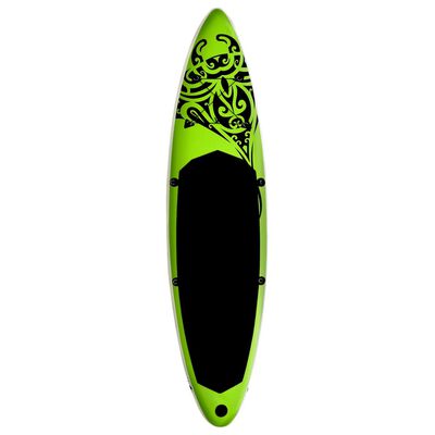 vidaXL Inflatable Stand Up Paddleboard Set 120.1"x29.9"x5.9" Green