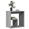 vidaXL Side Table Set of 2 Grey Sonoma Engineered Wood Small