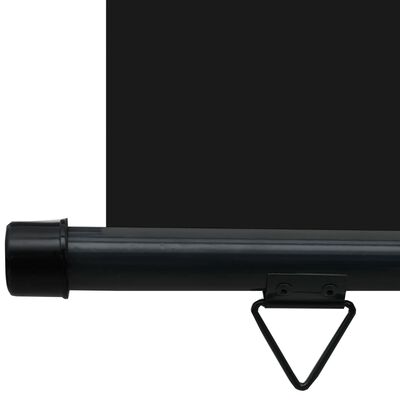 vidaXL Balcony Side Awning 66.9"x98.4" Black