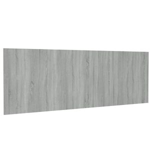 vidaXL Wall Headboard Gray Sonoma Engineered Wood Medium Wall Headboard