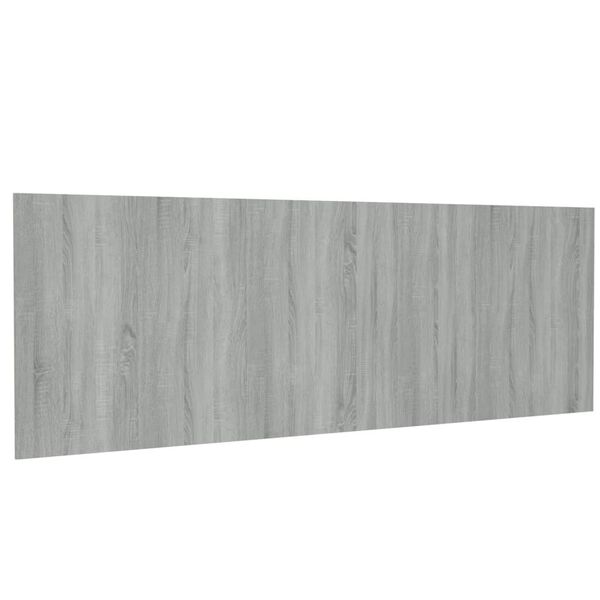 vidaXL Wall Headboard Gray Sonoma Engineered Wood Medium Wall Headboard
