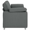 vidaXL Sofa Dark Grey 70.87 x 30.31 x 32.28 in Fabric