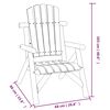 vidaXL Garden Lounge Set Natural Wood Solid spruce wood Medium Durable