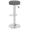 vidaXL Bar Stool Set of 2 Dark grey