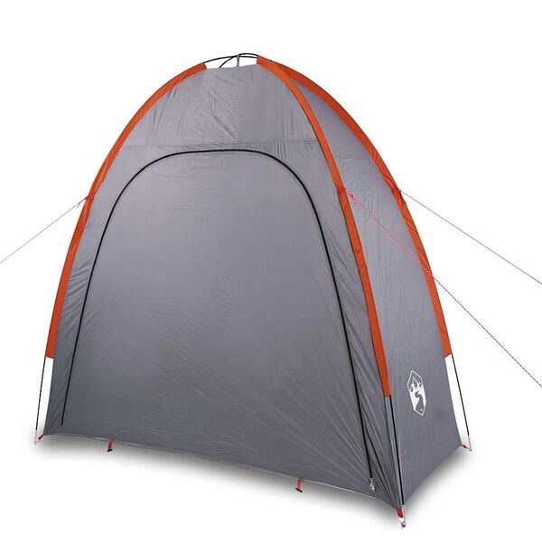 vidaXL Storage Tent Gray and Orange Waterproof