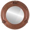 vidaXL&nbsp;Porthole Mirror&nbsp;Wall Hanging&nbsp;&Oslash;15"&nbsp;Aluminum and Glass