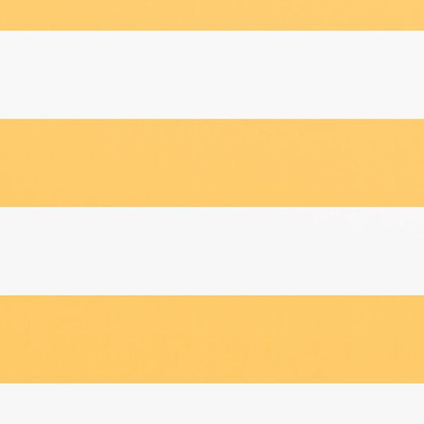 vidaXL Balcony Screen White and Yellow 47.2x196.9" Oxford Fabric