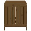 vidaXL Garden Storage Box Honey brown Solid pinewood Medium