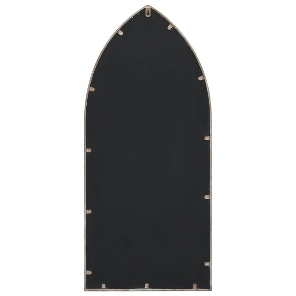 vidaXL Mirror Sand Iron 27.6 x 11.8 in Decorative Inlays Mirror