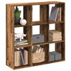 vidaXL Room Divider Bookcase Old Wood Engineered Wood Medium