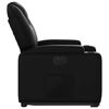 vidaXL Electric Stand up Recliner Chair Black Faux Leather