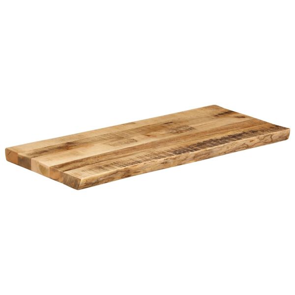 vidaXL Table Top Natural Wood Solid Mango Wood Medium Durable