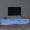 vidaXL TV Cabinet White Engineered Wood Large TV Cabinet Rectangular