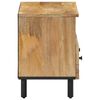 vidaXL TV Cabinet Natural mango wood Solid mango wood, iron, engineered wood