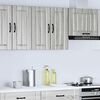 vidaXL Kitchen Wall Cabinet Grey Sonoma Engineered Wood