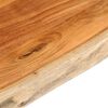 vidaXL Table Top Natural wood Solid Acacia wood 39.4x31.5 in Durable