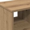 vidaXL Side Table artisan oak 50 x 30 x 55 cm Engineered wood