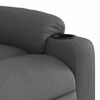 vidaXL Stand Up Massage Recliner Chair Dark Grey