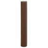 vidaXL Garden Fence Double-Sided Brown 1,8x3 m PVC