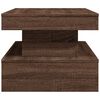 vidaXL Coffee Table Brown Oak Engineered Wood 35.4 x 19.7 x 15.7 in