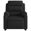 vidaXL Electric Massage Recliner Chair Black Fabric