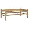 vidaXL Garden Coffee Table Natural finish bamboo Bamboo Medium Durable