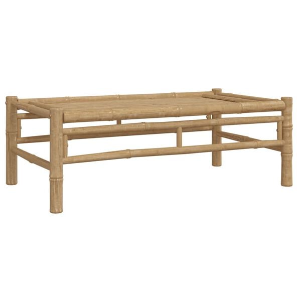 vidaXL Garden Coffee Table Natural finish bamboo Bamboo Medium Durable