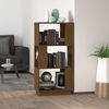 vidaXL Book Cabinet Honey brown Solid pine wood Medium Book Cabinet