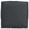 vidaXL Pallet Cushion for suitable for Seat 4 pcs Black 40 x 40 x 8 cm