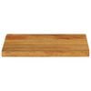 vidaXL Table Top Oak Solid mango wood with oak finish 19.7x7.9x1.0 in