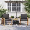 vidaXL Bistro Set Black