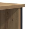 vidaXL TV Cabinet Artisan Oak 39.37 x 15.75 x 19.69 in Engineered Wood