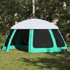 vidaXL Pool Tent with Removable Fly & Mesh Walls Sea Green 200.8x200.8"
