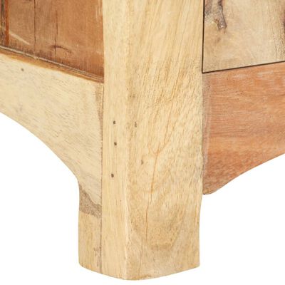 vidaXL Bedside Cabinet 15.8"x11.8"x19.7" Solid Reclaimed Wood