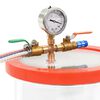 vidaXL Vacuum Chamber Stainless Steel 3.0 gal