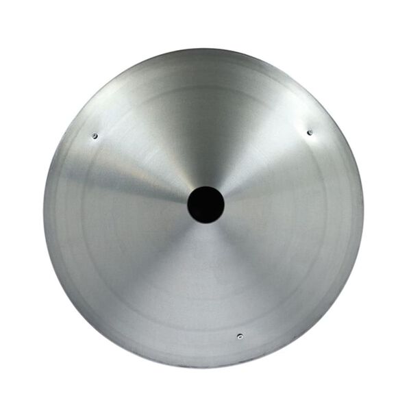 Esschert Design Bird Feeder Wood and Silver Oak and Zinc Large Durable