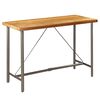 vidaXL Bar Table Reclaimed Teak Solid reclaimed teak 59.1 x 27.6 x 41.7 in