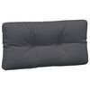 vidaXL Pallet Cushion Anthracite 100% polyester Water-resistant materials