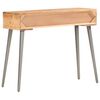 vidaXL Console Table Natural wood tones with grey