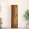 vidaXL Wardrobe Old Wood 21.65 x 9.84 x 74.41 in Engineered Wood