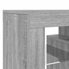 vidaXL TV Cabinet Gray sonoma Engineered wood 47.2 in TV Cabinet