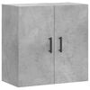 vidaXL Wall Cabinet Concrete grey Engineered wood Medium Wall Cabinet
