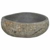 vidaXL Basin Light gray (38-45) x (30-35) x 15 cm River stone