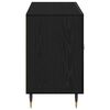 vidaXL Sideboard Black oak 100 x 36 x 60 cm Engineered wood