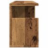 vidaXL Wall Cabinet Old Wood Engineered Wood 23.6x7.9x11.8 in